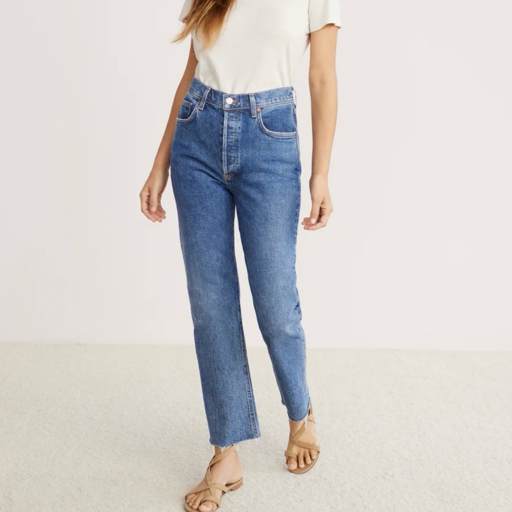 Agolde Riley Cropped Jeans
